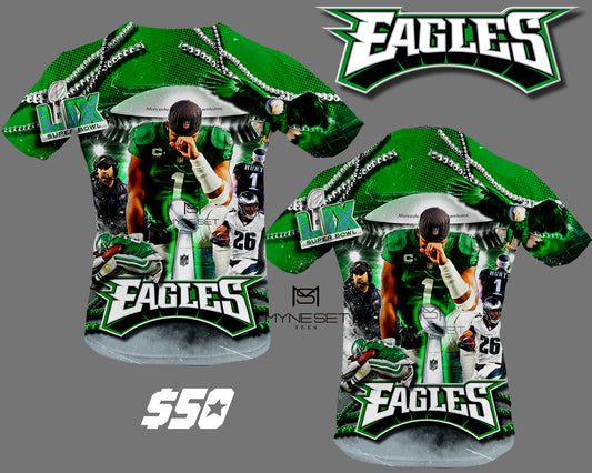 Eagles Allover Shirt 1-2025