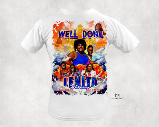 Ms. Lenita Williams Memorial Shirt Order Form