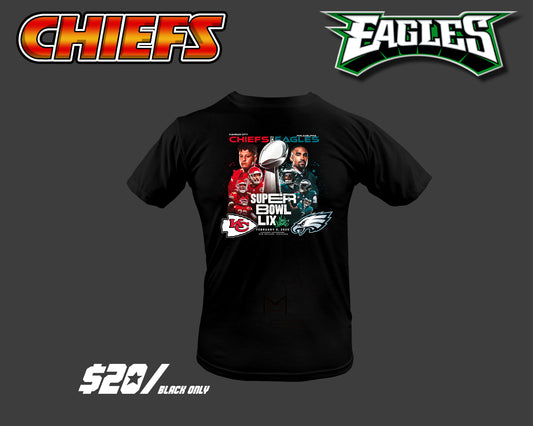 Super Bowl LIX Chiefs vs Eagles