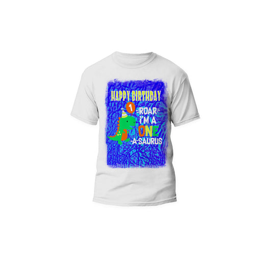 Roar Dinosaur Theme T-Shirt Centered Front 13x19 or 3D Allover Custom T-Shirt